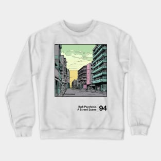 Bark Psychosis - Minimalist Graphic Artwork Design Crewneck Sweatshirt